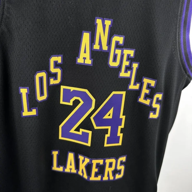 Los Angeles Lakers #24 BRYANT City Edition Youth NBA Silk Jersey
