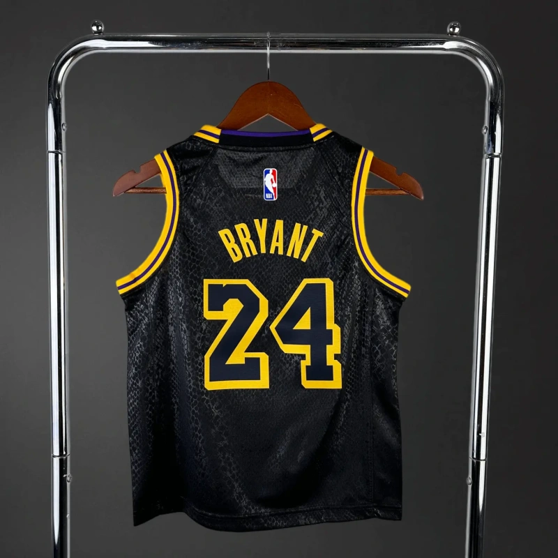 Los Angeles Lakers #24 Bryant Youth NBA Silk Jersey