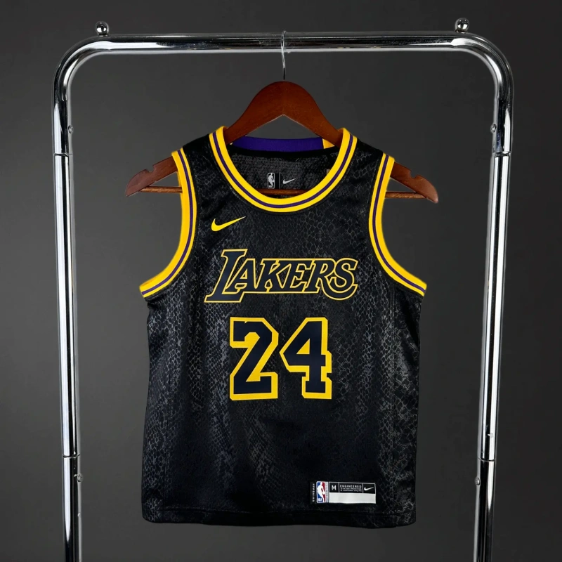 Los Angeles Lakers #24 Bryant Youth NBA Silk Jersey