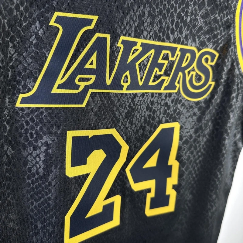 Los Angeles Lakers #24 Bryant Youth NBA Silk Jersey