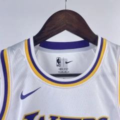 Los Angeles Lakers #8 BRYANT Youth NBA Silk Jersey - White