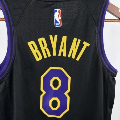 Los Angeles Lakers #8 Bryant City Edition Youth NBA Silk Jersey
