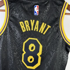 Los Angeles Lakers #8 Bryant Youth NBA Silk Jersey