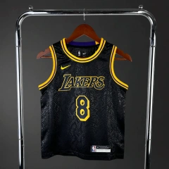Los Angeles Lakers #8 Bryant Youth NBA Silk Jersey