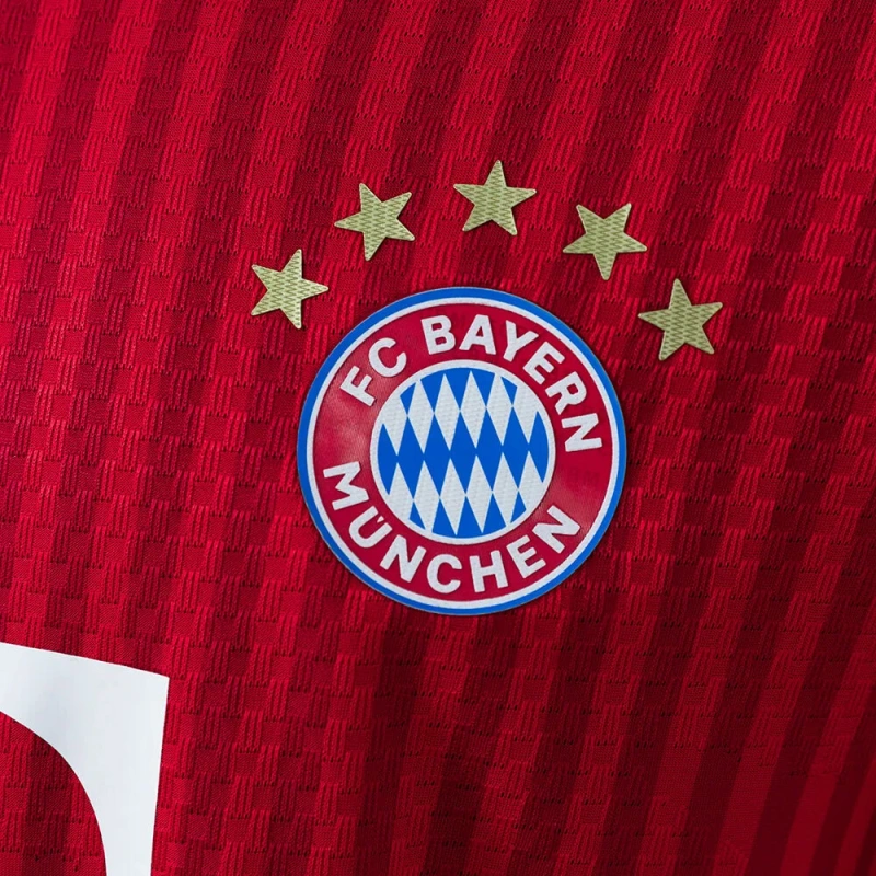 Bayern Munich 26/27 Home Player Version Long Sleeved Jersey