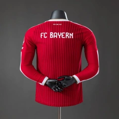 Bayern Munich 26/27 Home Player Version Long Sleeved Jersey