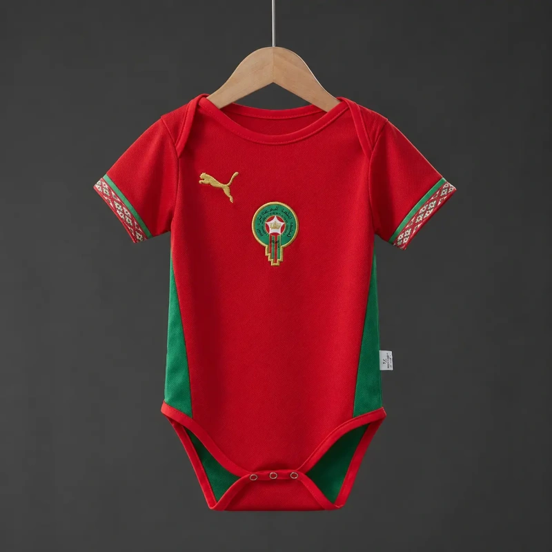 Morocco 2026 Home Baby Jersey