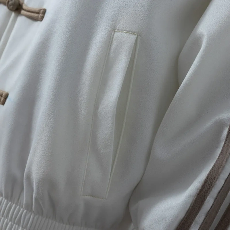 CNY Tang Jacket - White