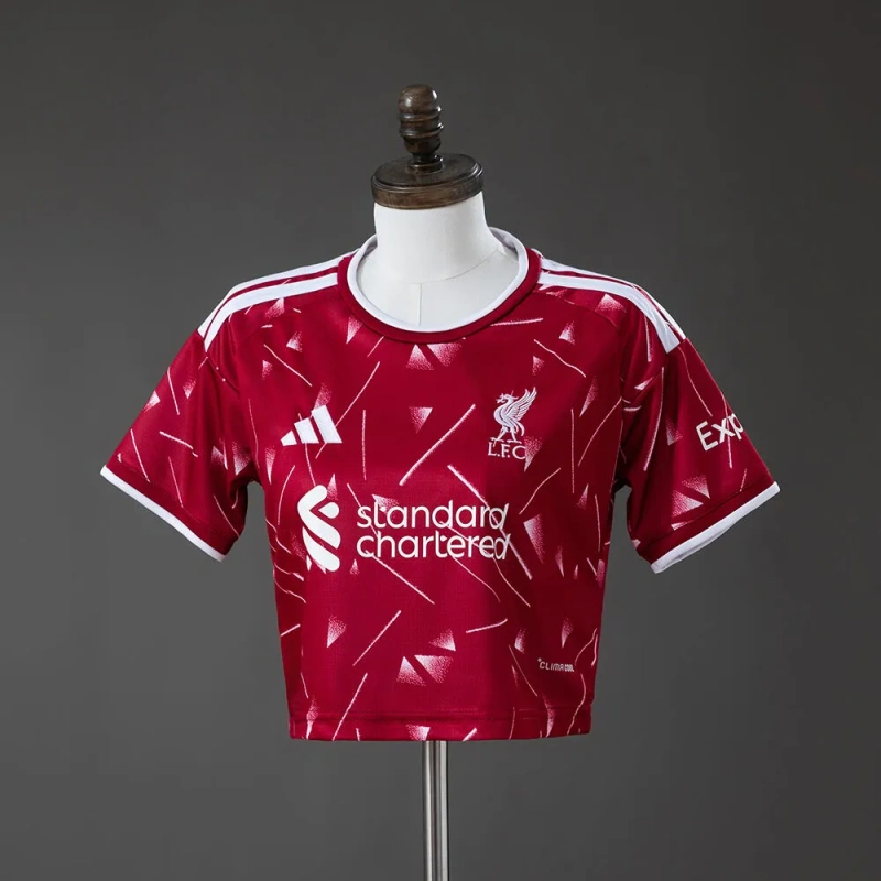 Liverpool 26/27 Home Womens Crop Jersey
