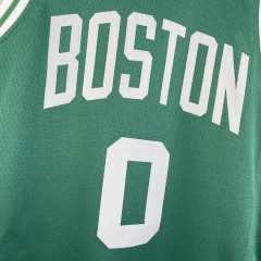Boston Celtics #0 TATUM Youth NBA Silk Basketball Jersey - Green