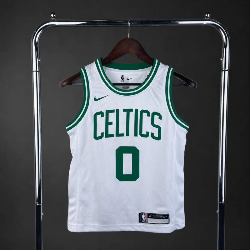 Boston Celtics #0 TATUM Youth NBA Silk Basketball Jersey