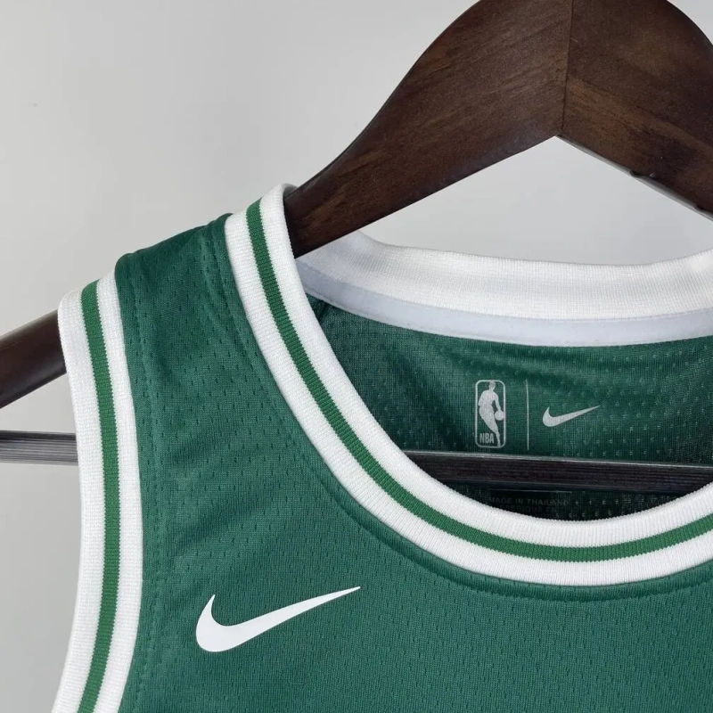 Boston Celtics #11 IRVING Youth NBA Silk Basketball Jersey - Green