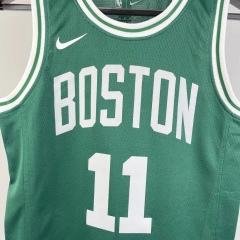 Boston Celtics #11 IRVING Youth NBA Silk Basketball Jersey - Green