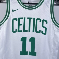 Boston Celtics #11 IRVING Youth NBA Silk Basketball Jersey - White