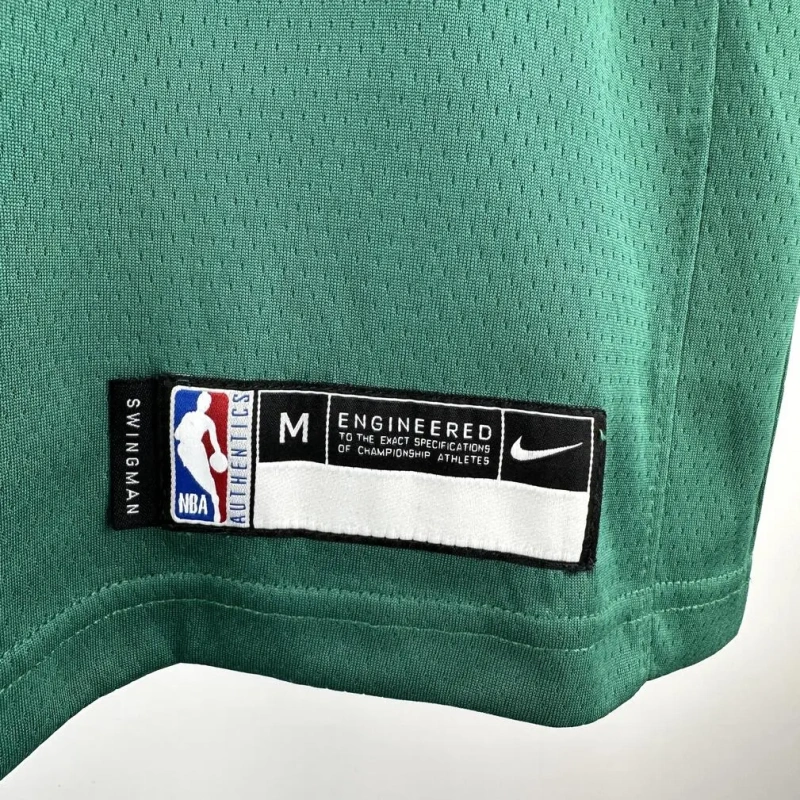 Boston Celtics #7 BROWN Youth NBA Silk Basketball Jersey - Green