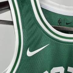 Boston Celtics #88 QUETA Youth NBA Silk Basketball Jersey - Green
