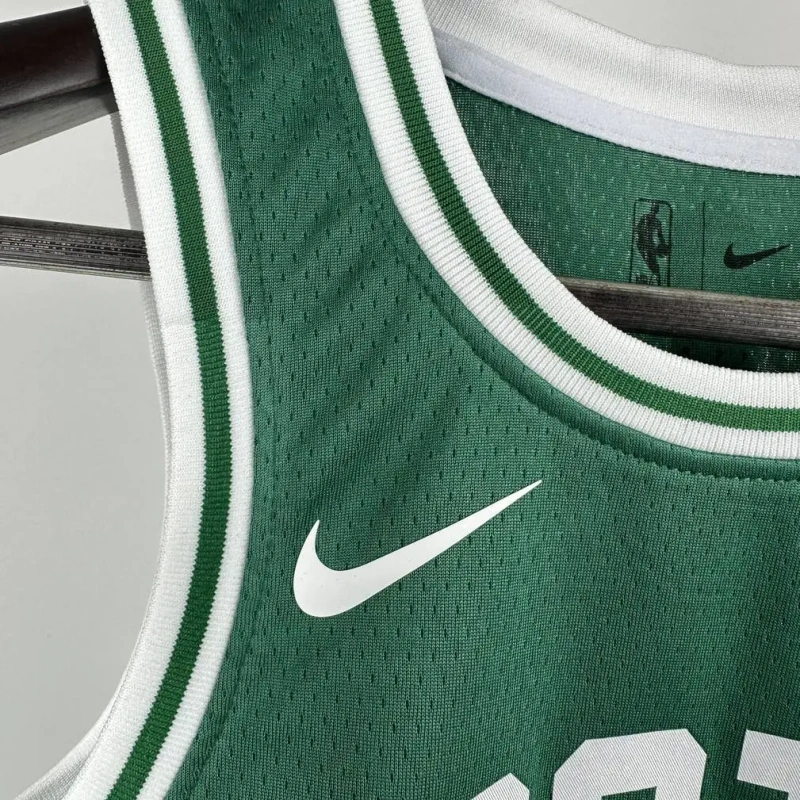 Boston Celtics #88 QUETA Youth NBA Silk Basketball Jersey - Green