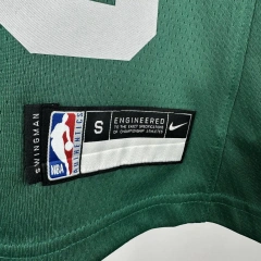 Boston Celtics #88 QUETA Youth NBA Silk Basketball Jersey - Green