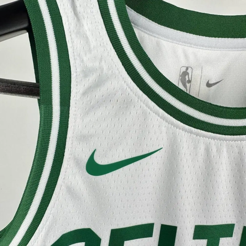 Boston Celtics #88 QUETA Youth NBA Silk Basketball Jersey - White