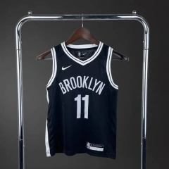 Brooklyn Nets #11 IRVING Youth NBA Silk Basketball Jersey - Black