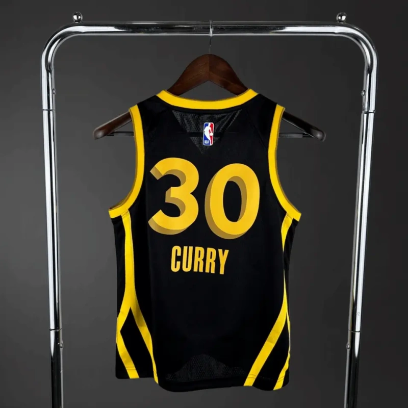 Golden State Warriors #30 Curry Youth NBA Silk Jersey
