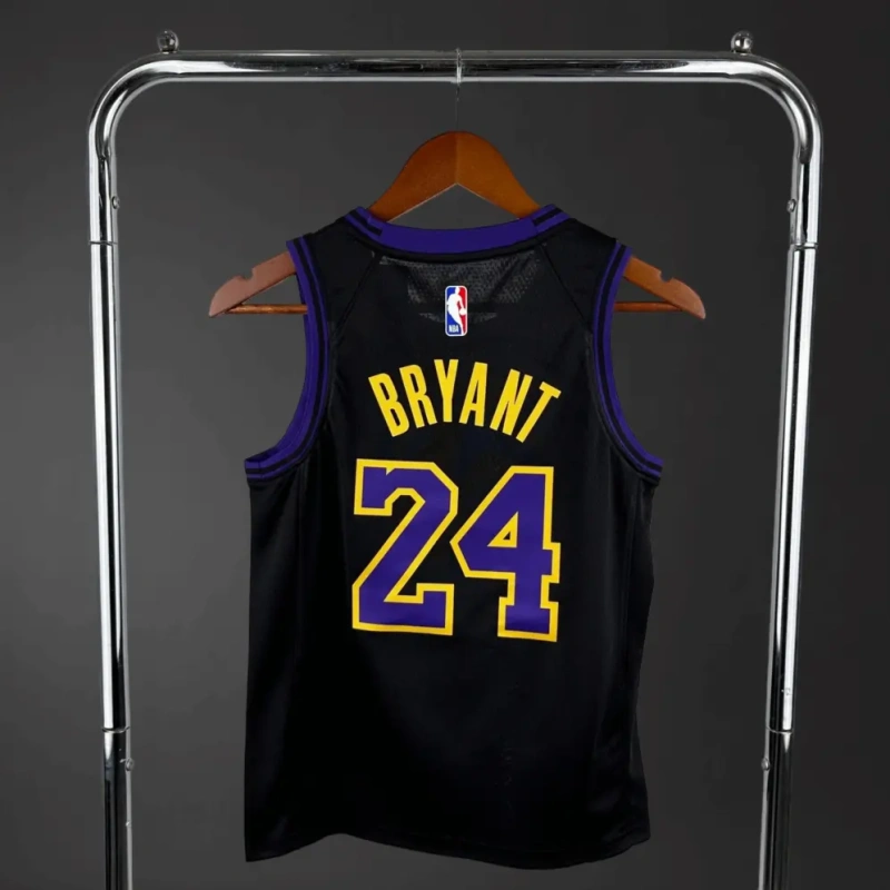 Los Angeles Lakers #24 BRYANT City Edition Youth NBA Silk Jersey