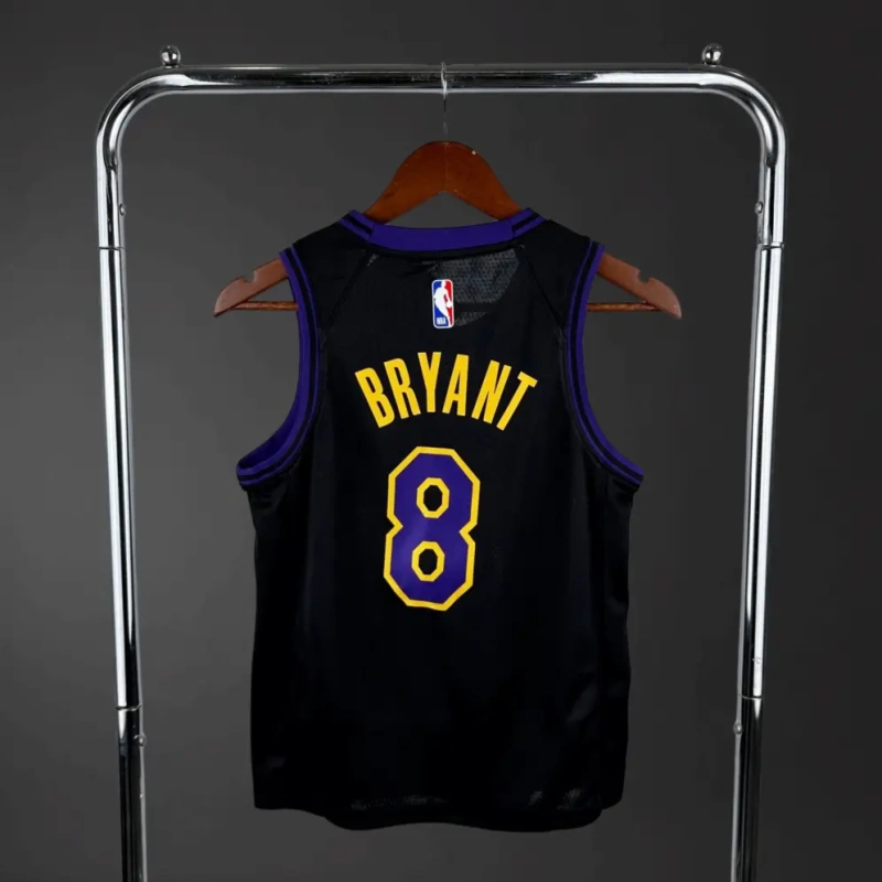 Los Angeles Lakers #8 Bryant City Edition Youth NBA Silk Jersey