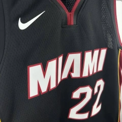 Miami Heat #22 BETLER Youth NBA Silk Basketball Jersey - Black