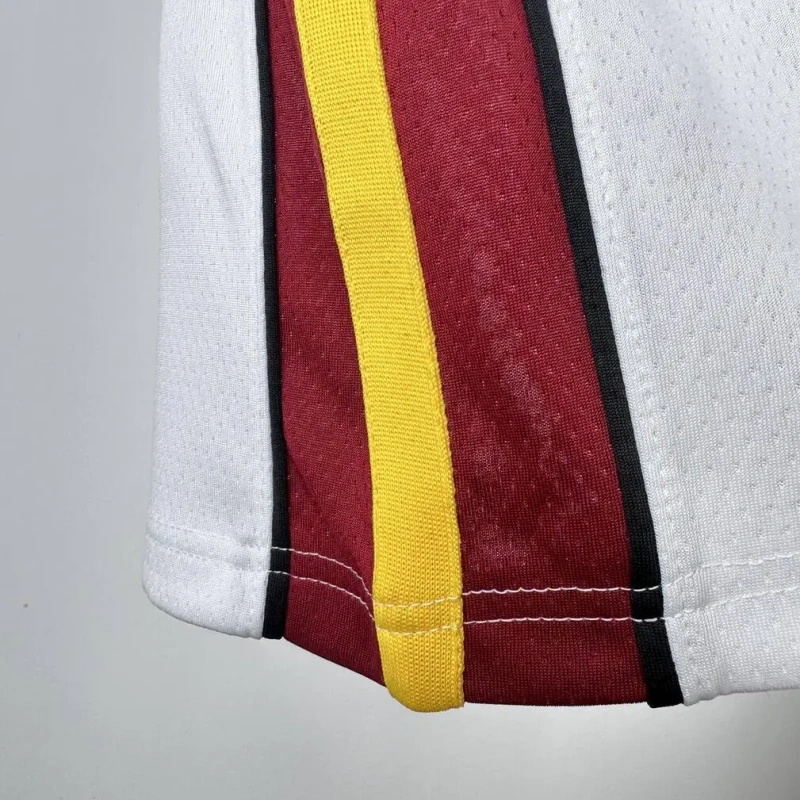 Miami Heat #3 WADE Youth NBA Silk Basketball Jersey - White