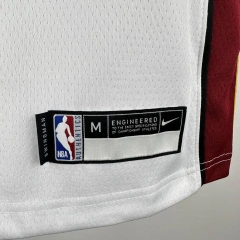 Miami Heat #3 WADE Youth NBA Silk Basketball Jersey - White