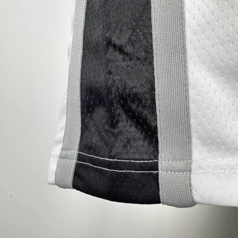 San Antonio Spurs #1 WEMBANYAMA Youth NBA Silk Basketball Jersey - White