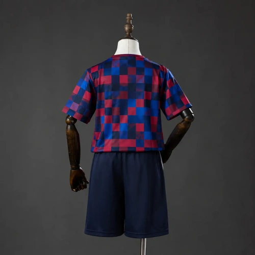 Barcelona 26/27 Pre Match Kids kit