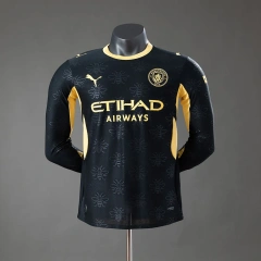 Manchester City 26/27 Away Player Version Long Sleeved Jersey