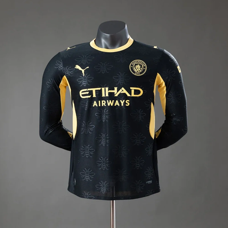 Manchester City 26/27 Away Player Version Long Sleeved Jersey