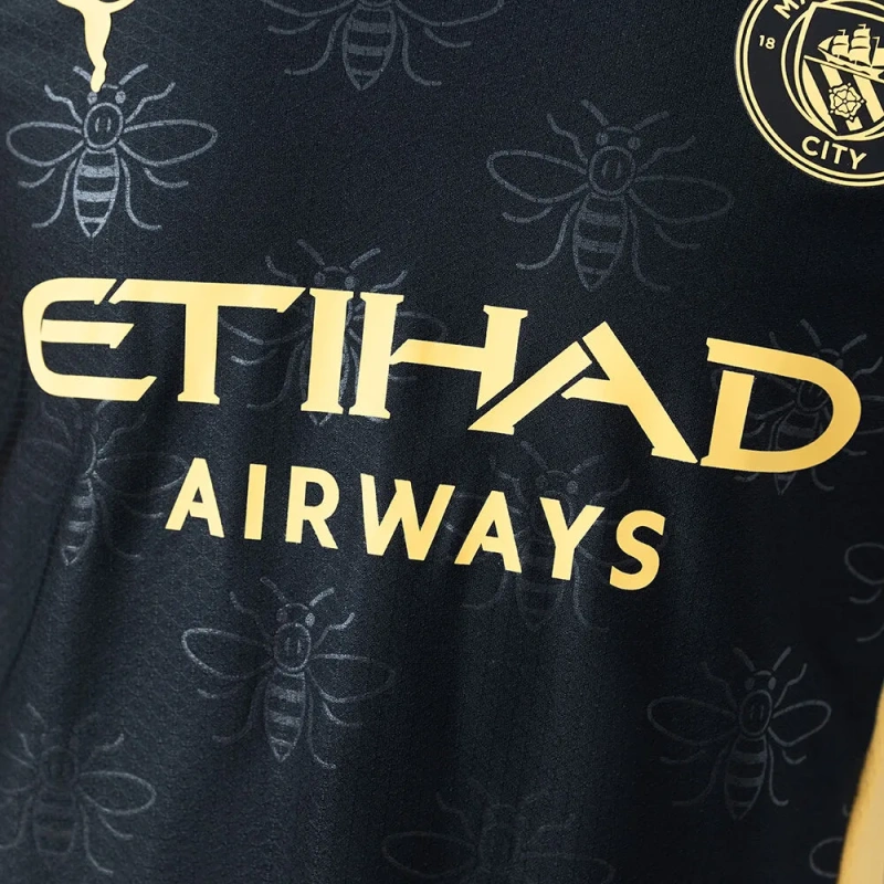 Manchester City 26/27 Away Player Version Long Sleeved Jersey