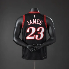 Philadelphia 76ers 2026 #23 JAMES Retro NBA Silk Basketball Jersey Black