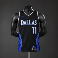 Dallas Mavericks 2026 City Edition NBA Silk Basketball Jersey #11 Irving Black
