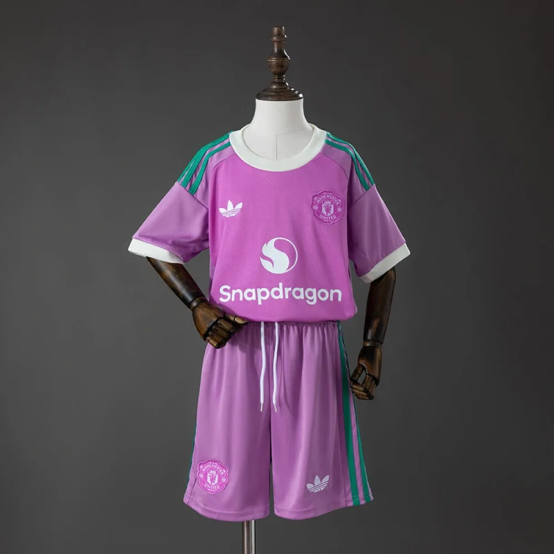 Manchester United 26/27 Away Goalkeeper Kids Kit