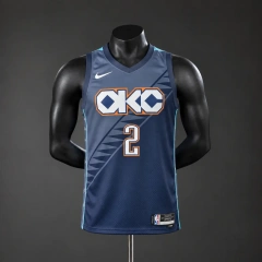 Oklahoma City Thunder 2026 City Edition NBA Silk Basketball Jersey #2 Gilgeous-Alexander