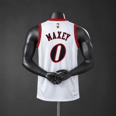 Philadelphia 76ers 2026 Classics NBA Silk Basketball Jersey #0 MAXEY - White