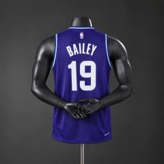 Utah Jazz 2026 NBA Silk Basketball Jersey #19 Bailey - Purple