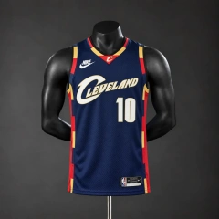 Cleveland Cavaliers 2026 City Edition NBA Silk Basketball Jersey - Blue #10 Garland