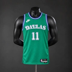 Dallas Mavericks 2026 City Edition NBA Silk Basketball Jersey - Green #11 IRVING