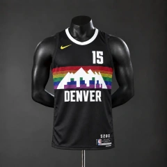 Denver Nuggets  2026 City Edition NBA Silk Basketball Jersey - Black #15 Jokić