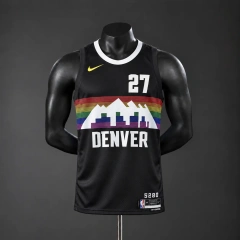 Denver Nuggets  2026 City Edition NBA Silk Basketball Jersey - Black #27 MURRAY