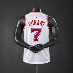 Harden Houston 2026 City Edition NBA Silk Basketball Jersey - White #7 Durant