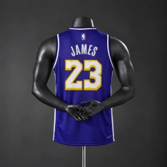 Los Angeles Lakers 2026 limited NBA Silk Basketball Jersey - Purple #23 JAMES