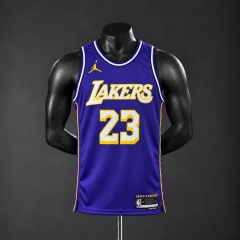 Los Angeles Lakers 2026 limited NBA Silk Basketball Jersey - Purple #23 JAMES