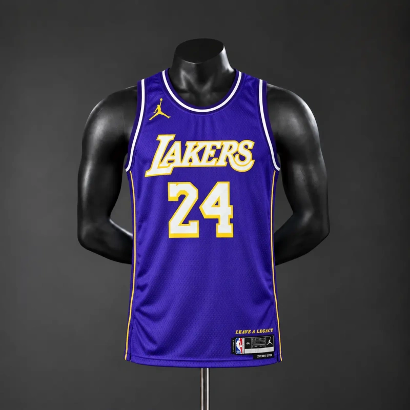 Los Angeles Lakers 2026 limited NBA Silk Basketball Jersey - Purple #24 Bryant