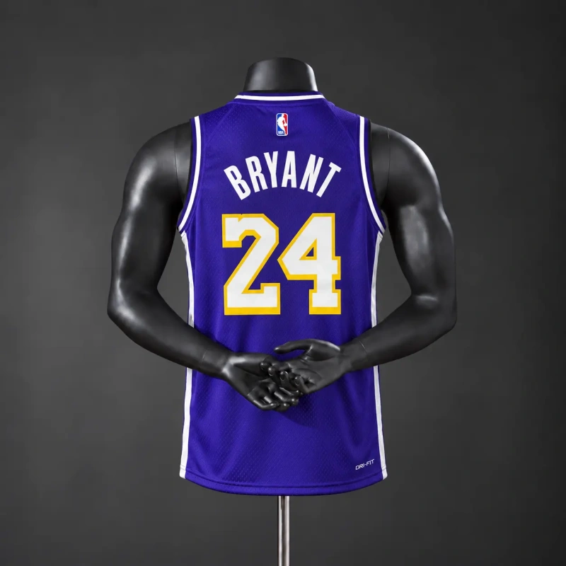 Los Angeles Lakers 2026 limited NBA Silk Basketball Jersey - Purple #24 Bryant